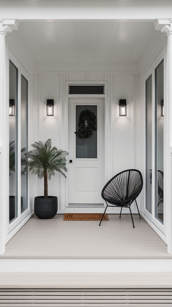 Small Front Porch Ideas Entrance to Boost Curb Appeal on a Budget with Cozy and Modern Decor