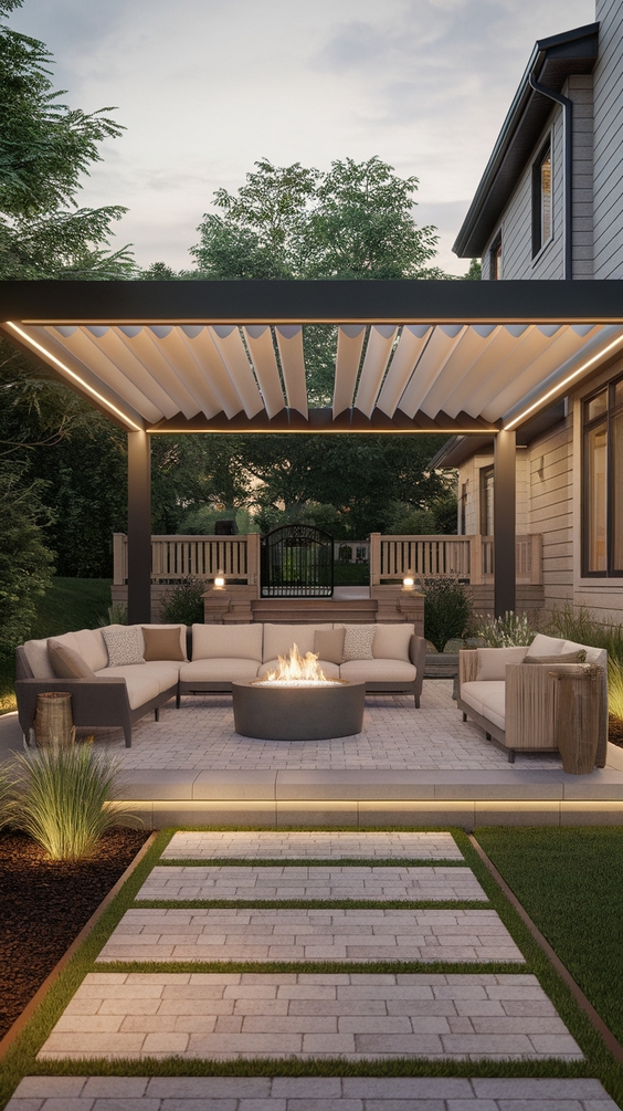 Covered Outdoor Entertaining Area Backyard Tips and Decor Ideas for Every Season