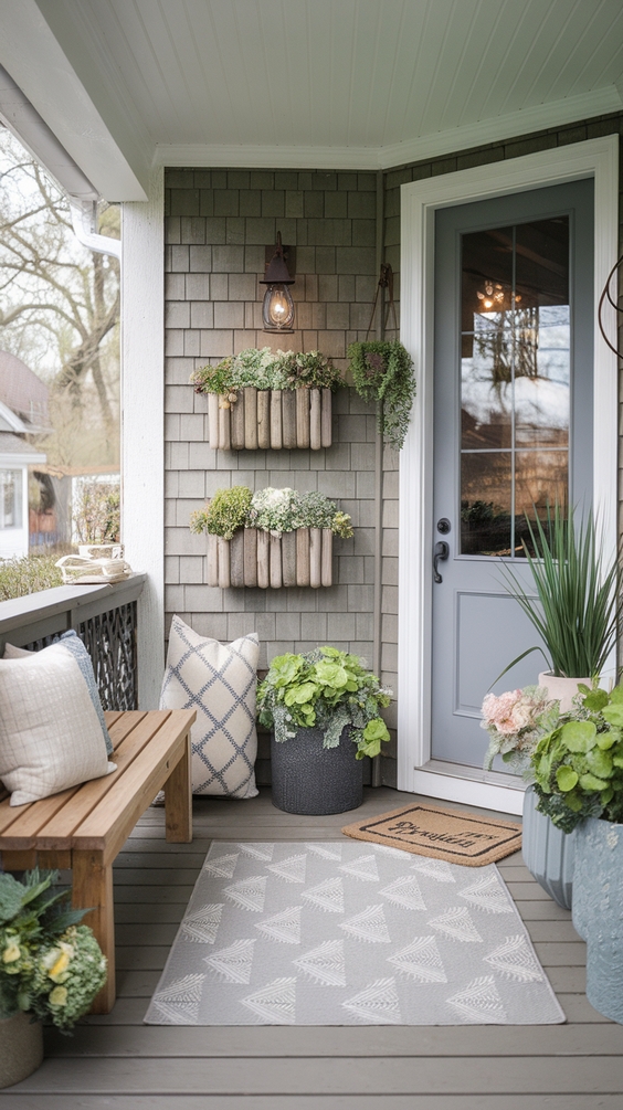 Small Front Porch Ideas Entrance to Boost Curb Appeal on a Budget with Cozy and Modern Decor