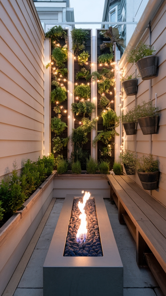 Front Yard Fire Pit Ideas to Boost Curb Appeal with Lights, Seating Areas, and Simple Design