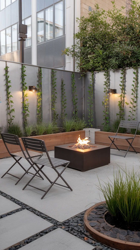 Front Yard Fire Pit Ideas to Boost Curb Appeal with Lights, Seating Areas, and Simple Design