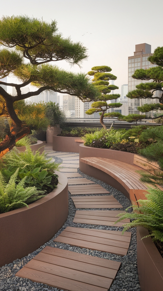 Simple and Stylish Rooftop Terrace Design Ideas for Modern Outdoor Living and Roof Garden Bliss