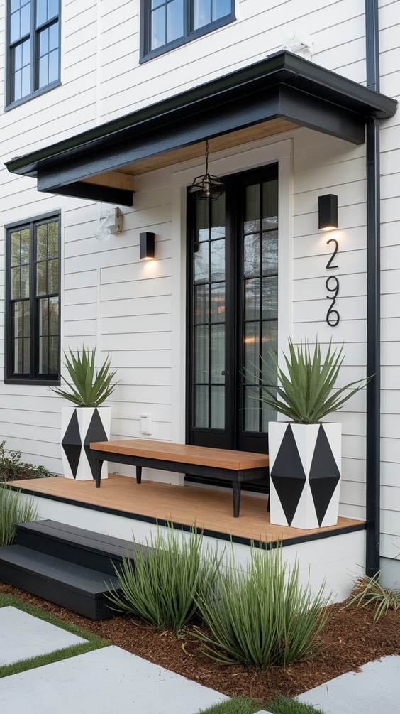 Small Front Porch Ideas Entrance to Boost Curb Appeal on a Budget with Cozy and Modern Decor