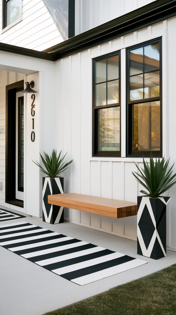 Small Front Porch Ideas Entrance to Boost Curb Appeal on a Budget with Cozy and Modern Decor