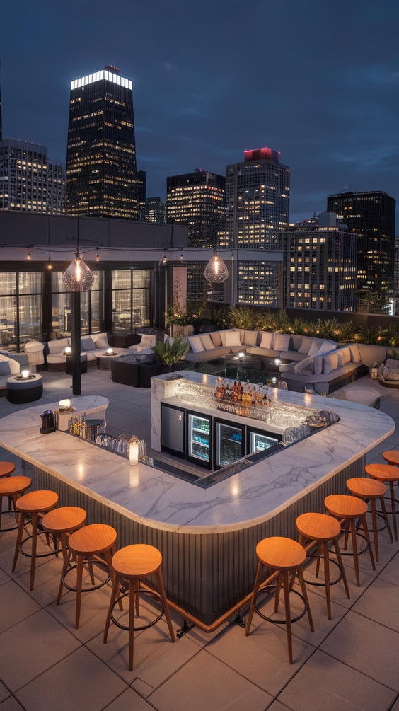 Simple and Stylish Rooftop Terrace Design Ideas for Modern Outdoor Living and Roof Garden Bliss