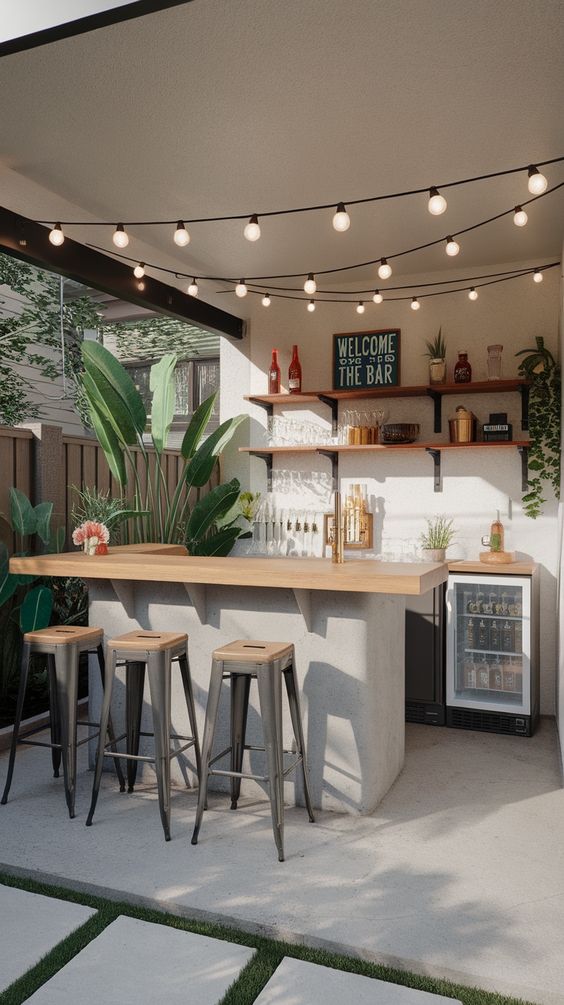 Covered Outdoor Entertaining Area Backyard Tips and Decor Ideas for Every Season