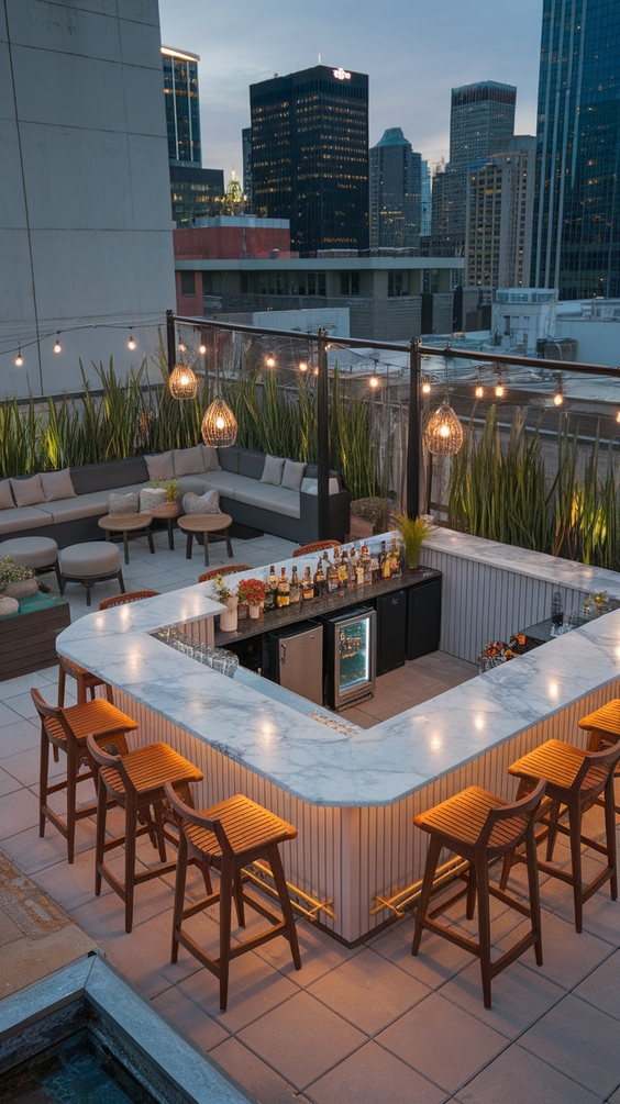 Simple and Stylish Rooftop Terrace Design Ideas for Modern Outdoor Living and Roof Garden Bliss