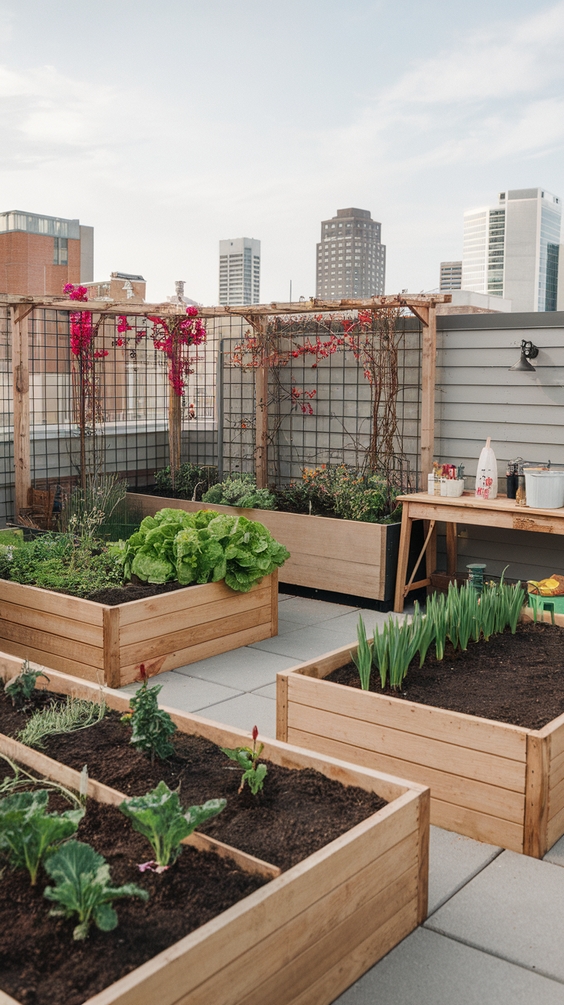 Simple and Stylish Rooftop Terrace Design Ideas for Modern Outdoor Living and Roof Garden Bliss