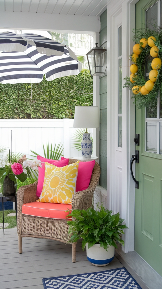 Small Front Porch Ideas Entrance to Boost Curb Appeal on a Budget with Cozy and Modern Decor