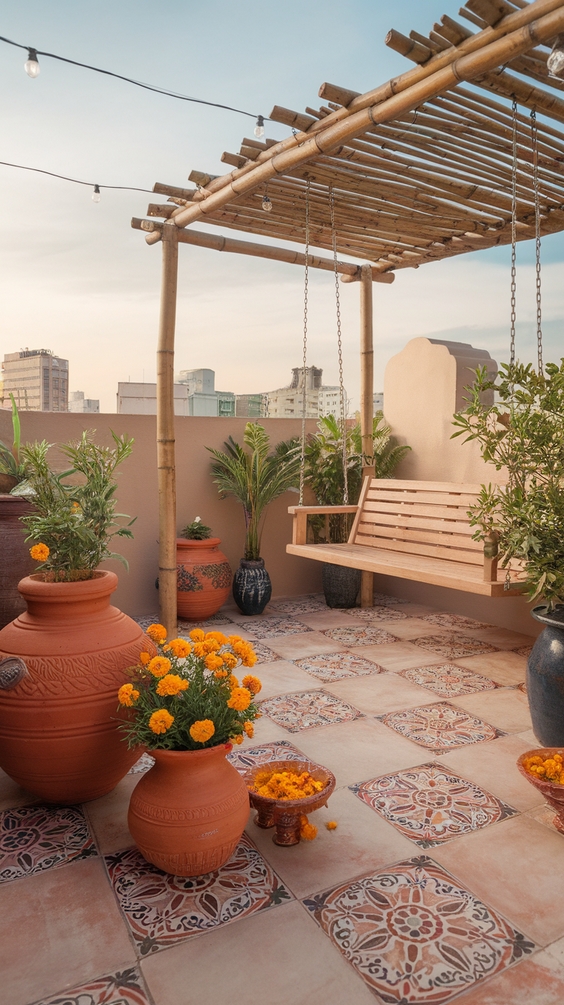 Simple and Stylish Rooftop Terrace Design Ideas for Modern Outdoor Living and Roof Garden Bliss
