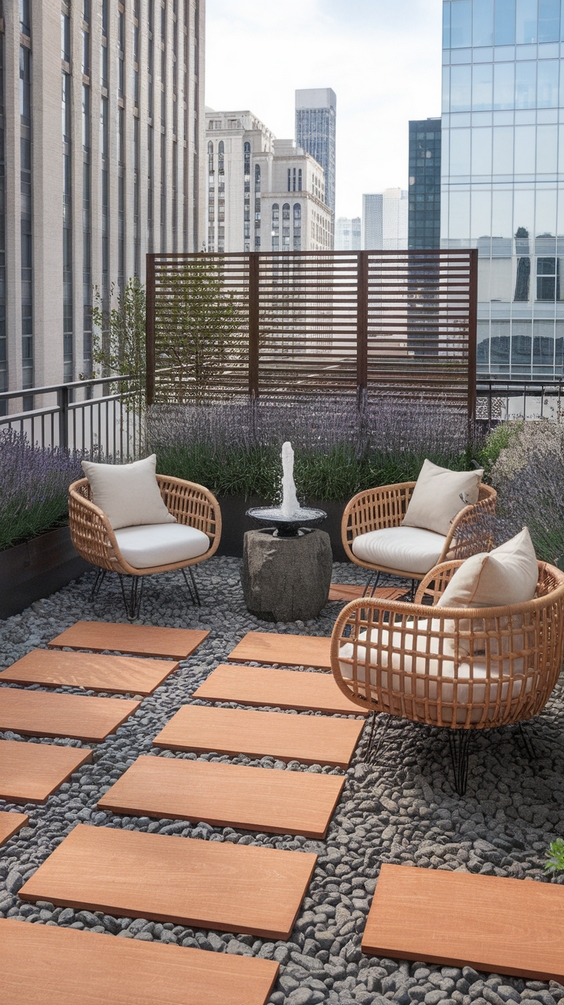 Simple and Stylish Rooftop Terrace Design Ideas for Modern Outdoor Living and Roof Garden Bliss