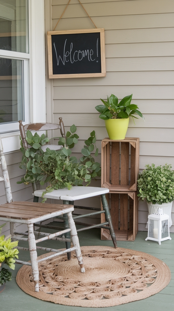 Small Front Porch Ideas Entrance to Boost Curb Appeal on a Budget with Cozy and Modern Decor