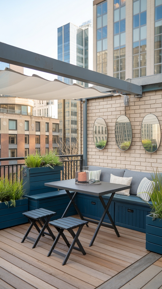 Simple and Stylish Rooftop Terrace Design Ideas for Modern Outdoor Living and Roof Garden Bliss