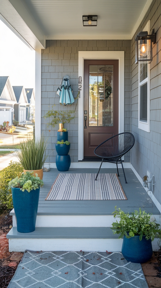 Small Front Porch Ideas Entrance to Boost Curb Appeal on a Budget with Cozy and Modern Decor