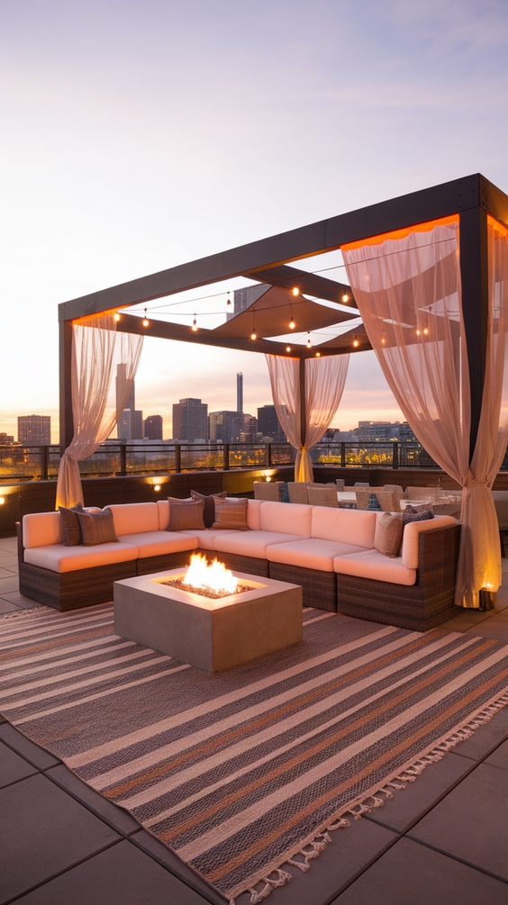 Simple and Stylish Rooftop Terrace Design Ideas for Modern Outdoor Living and Roof Garden Bliss